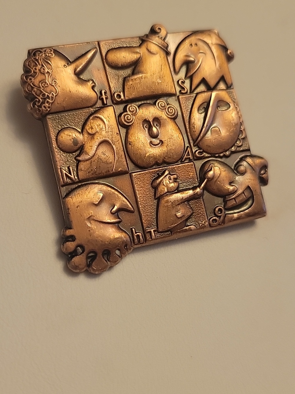 Fasnacht Festival Character Pin